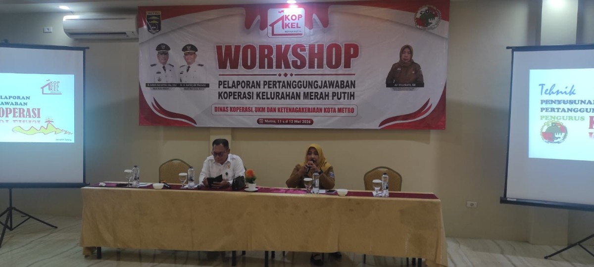 Hari Ke-2 Penutupan Workshop Pelaporan Pertanggungjawaban Koperasi Kelurahan Merah Putih