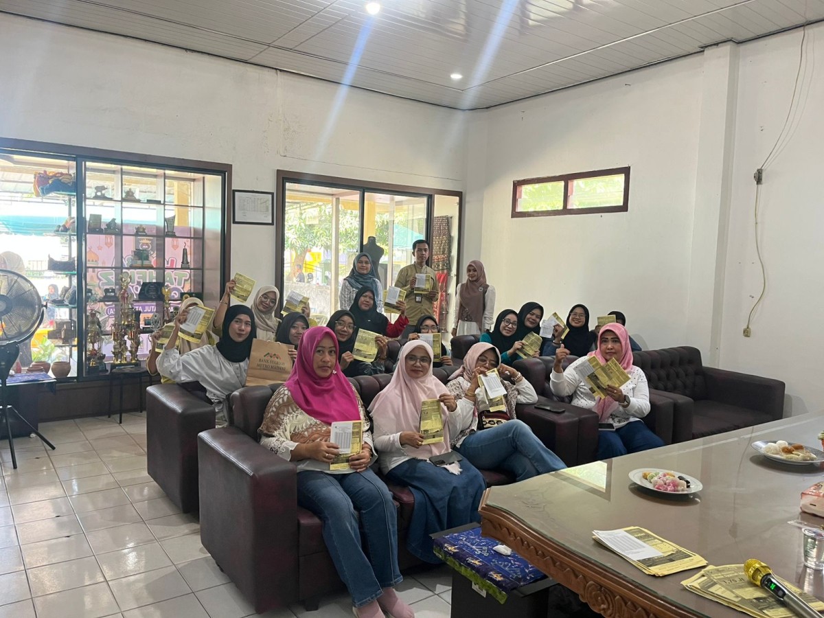 Sosialisasi dari Bank Syariah Metro Madani