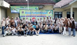 Bazar UMKM Metro Bahagia Sekaligus Memperingati Harkopnas Ke-79